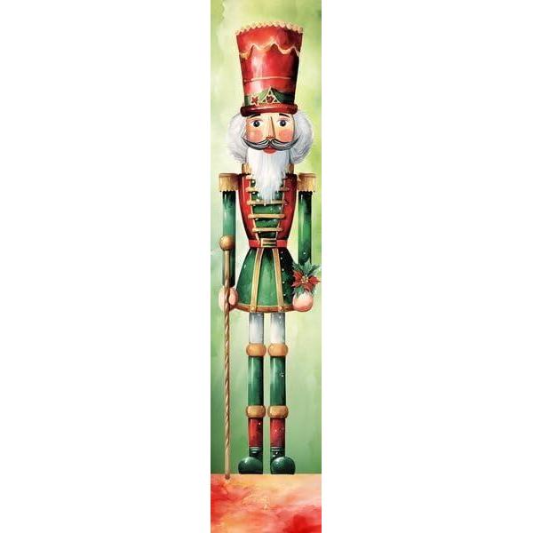 image:imageSpoontiques Trick or Treat Halloween Welcome Porch Sign Decorative Home Dcor Wooden Signs Rustic Outdoor Decoration Durable and Weatherproof Entryway Decoration 8 x 40Nutcracker