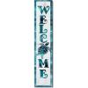 Spoontiques – Trick or Treat – Halloween – Welcome Porch Sign – Decorative Home Décor Wooden Signs – Rustic Outdoor Decoration – Durable and Weatherproof – Entryway Decoration – 8” x 40”(Sea Turtle)