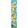Spoontiques – Trick or Treat – Halloween – Welcome Porch Sign – Decorative Home Décor Wooden Signs – Rustic Outdoor Decoration – Durable and Weatherproof – Entryway Decoration – 8” x 40”(Porch Sign Peanuts)