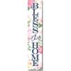 Spoontiques – Trick or Treat – Halloween – Welcome Porch Sign – Decorative Home Décor Wooden Signs – Rustic Outdoor Decoration – Durable and Weatherproof – Entryway Decoration – 8” x 40”(Bless This Home)