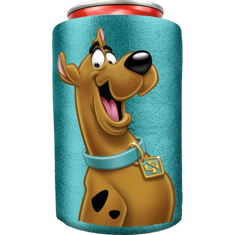 image:imageSpoontiques Neoprene Can Cooler Durable Insulated Neoprene Holder for Cans or Bottles Metallic Finish with Glitter Accents Perfect for Parties or Gifts Peanuts Halloween Can CoolerScooby Doo