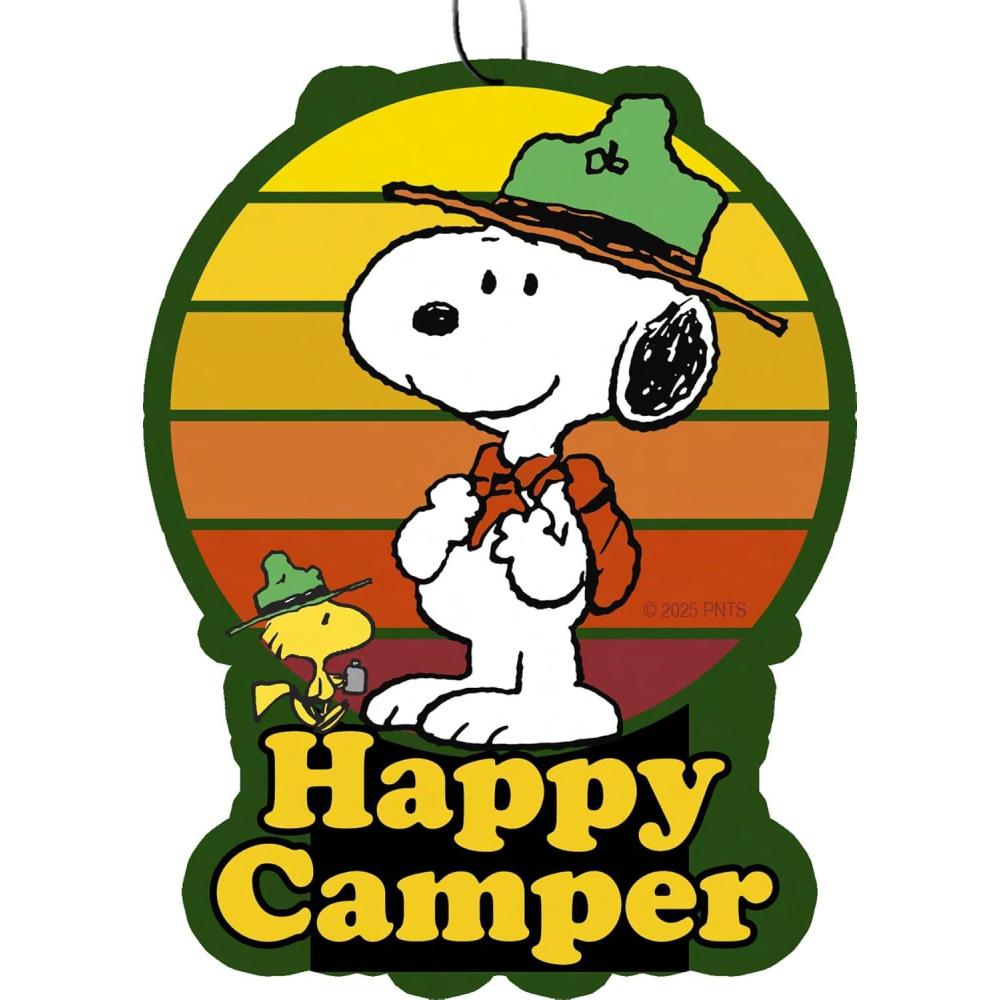 image:imageSpoontiques Peanuts Halloween Air Freshener 3pk Themed Car Interior Accessories amp Essentials Hanging Air Freshener for Cars amp Trucks LongLasting Fragrance New Car ScentPeanuts Scout
