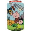 Spoontiques – Neoprene Can Cooler – Durable Insulated Neoprene Holder for Cans or Bottles – Metallic Finish with Glitter Accents – Perfect for Parties or Gifts – Peanuts Halloween Can Cooler(Peanuts Football)