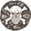 Spoontiques – Peanuts Christmas Stepping Stone – Decorative Garden Stone for Yard, Patio, Garden or Walkway – Outdoor or Indoor Home Decor(Skull & Crossbones)