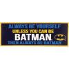 Spoontiques Boo Desk Sign – Decorative Home Décor Wooden Sign – Durable Entryway & Desk Decor (7.75″)(Batman)