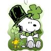 Spoontiques Peanuts Halloween Air Freshener (3pk) – Themed Car Interior Accessories & Essentials, Hanging Air Freshener for Cars & Trucks, Long-Lasting Fragrance (New Car Scent)(Peanuts St. Patrick’s Day)