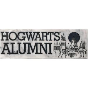 Spoontiques Boo Desk Sign – Decorative Home Décor Wooden Sign – Durable Entryway & Desk Decor (7.75″)(Hogwarts Alumni)