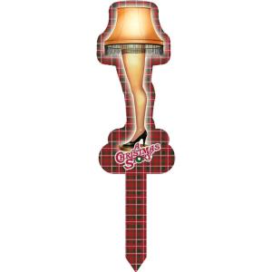 Spoontiques Trick or Treat Yard Sign – Garden Décor – Decorative Sign for Lawn and Yard – Multicolored(Leg Lamp)
