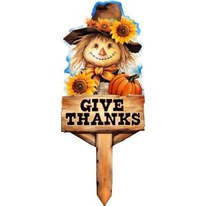 Spoontiques Trick or Treat Yard Sign – Garden Décor – Decorative Sign for Lawn and Yard – Multicolored(Multicolor)