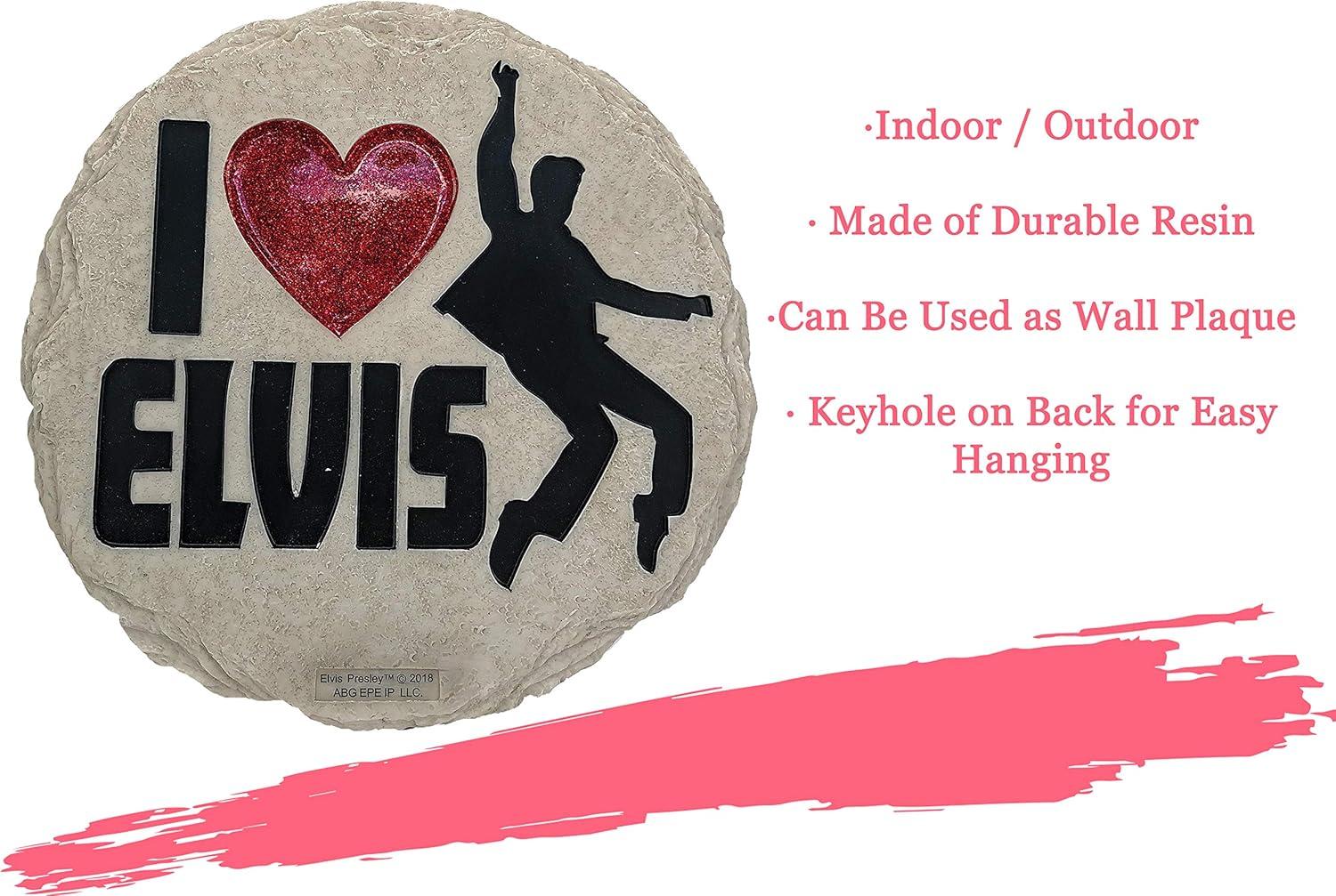 image:imageSpoontiques Garden Dcor Elvis Stepping Stone Decorative Stone for Garden