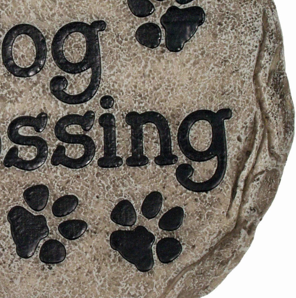 image:imageSpoontiques Garden Dcor Grandmas Garden Stepping Stone Decorative Stone for GardenDog Crossing