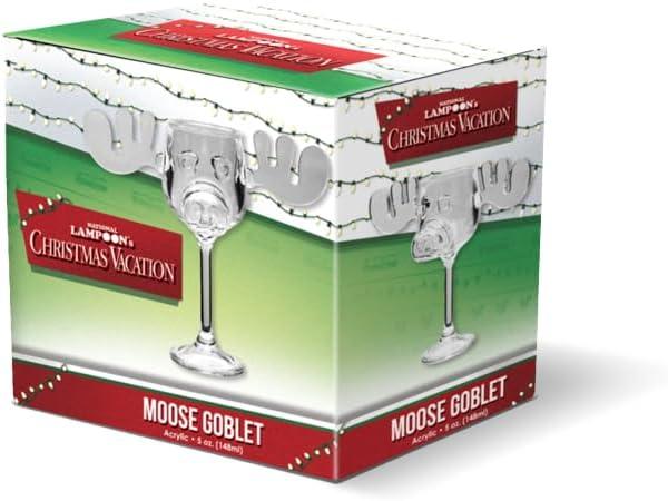 image:imageSpoontiques National Lampoons Christmas Vacation Acrylic Moose Cup Griswold Moose Mug 45 6 OunceClear6 Ounces