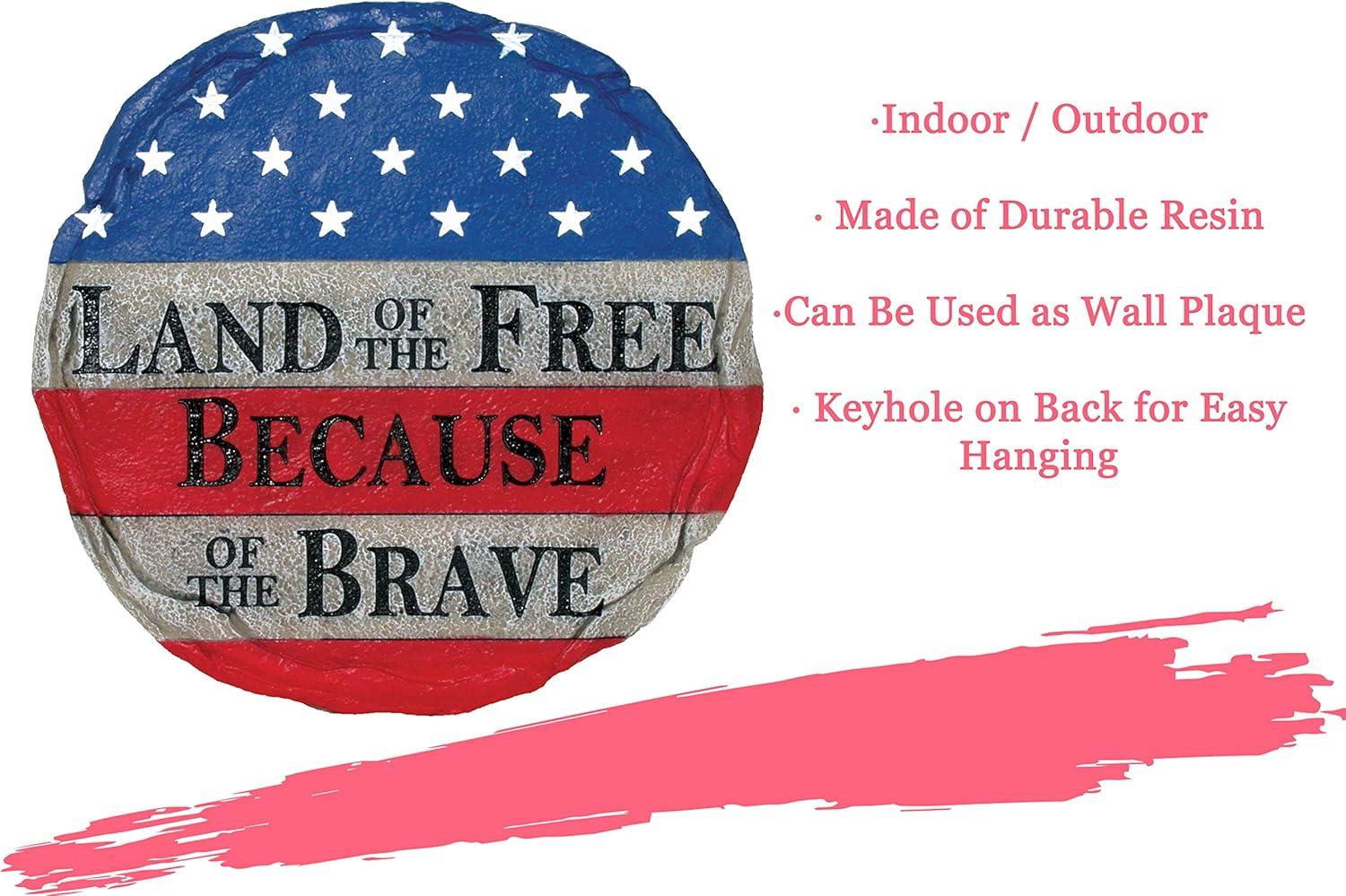 image:imageSpoontiques Land of The Free Stepping Stone one size