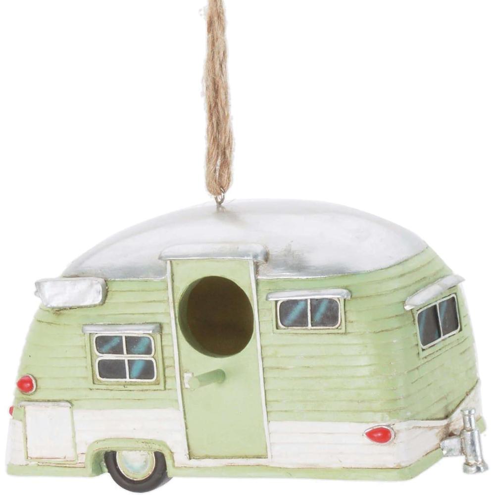 image:imageSpoontiques  Birdhouse  Garden Dcor  Decorative Bird House for Yard and Garden Decoration  Hanging Novelty for Outdoor Patio  Taco Truck BirdhouseTrailer