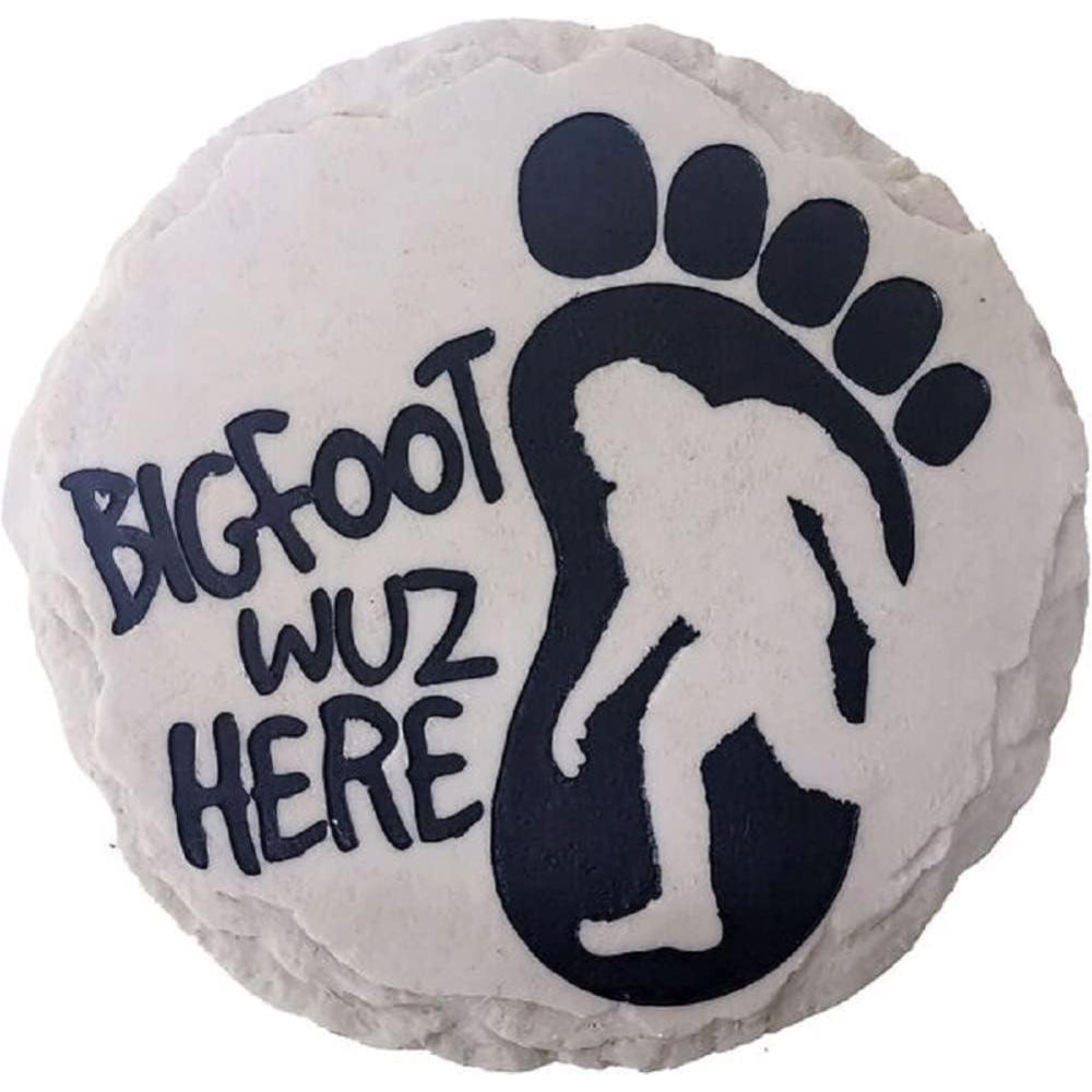 image:imageSpoontiques  Garden Dcor  Grandmas Garden Stepping Stone  Decorative Stone for GardenBig Foot Stepping Stone