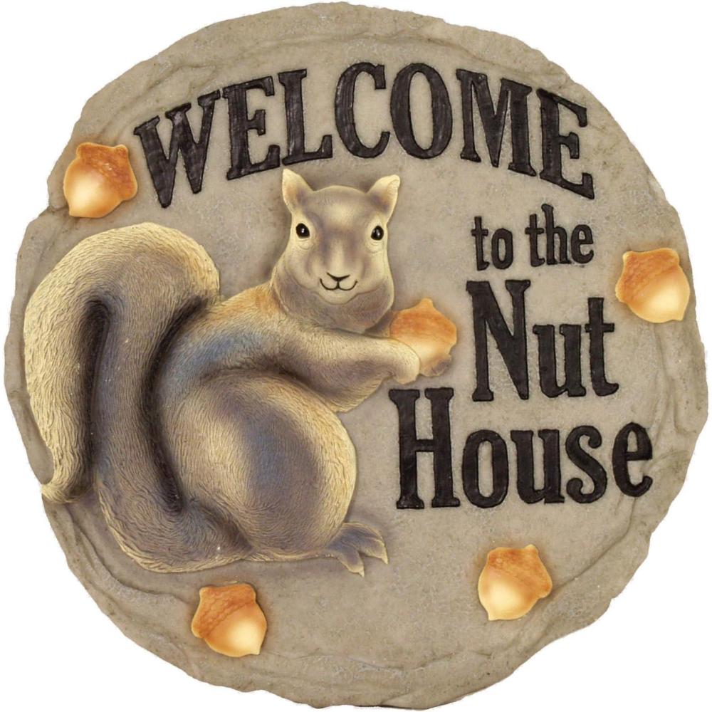 image:imageSpoontiques Garden Dcor Nut House Stepping Stone Decorative Stone for Garden