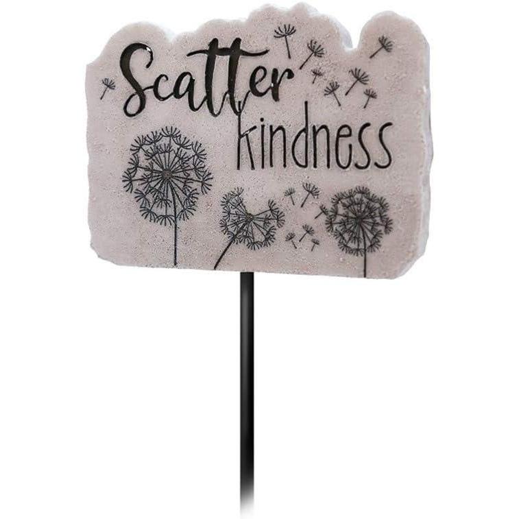 image:imageSpoontiques  Kindness Garden Stake  Garden Dcor  Decorative Stake for Lawn and Yard  Multicolored