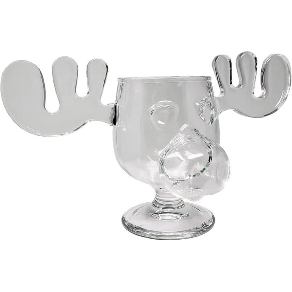 image:imageSpoontiques National Lampoons Christmas Vacation Acrylic Moose Cup Griswold Moose Mug 45 6 OunceClear8 Ounces