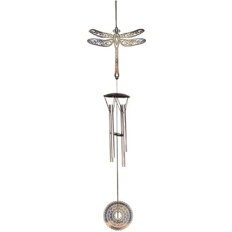 image:imageSpoontiques Dragonfly Metal Wind Chime Outdoor Garden Dcor Decorative Chimes for Yard Garden Backyard and Patio Decoration