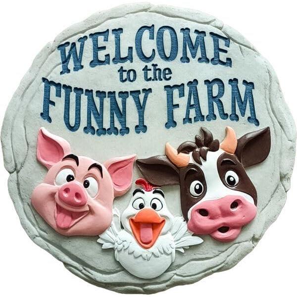 image:imageSpoontiques Garden Dcor  Turtle Stepping Stone  Decorative Stone for GardenFunny Farm