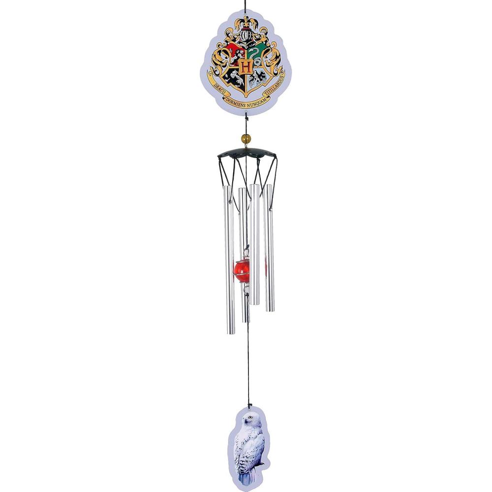 image:imageSpoontiques Harry Potter Hogwarts Logo Wind Chime  Outdoor Garden Dcor  Decorative Chimes for Yard Garden Backyard and Patio DecorationHogwarts Crest