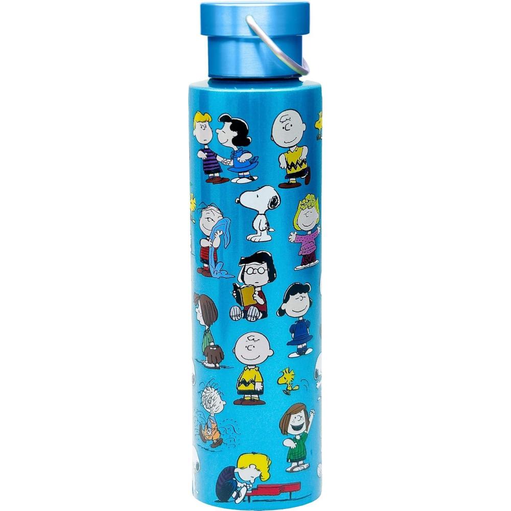 image:imageSpoontiques Harry Potter Stainless Steel Bottle Harry Potter Travel Drink Cupwith Twist Lid for Beverages 24 Oz RavenclawPeanuts