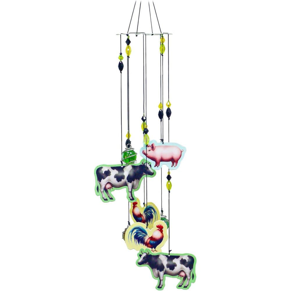 image:imageSpoontiques Horse Wind Chime  Outdoor Garden Dcor  Decorative Chimes for Yard Garden Backyard and Patio DecorationFarm Animals