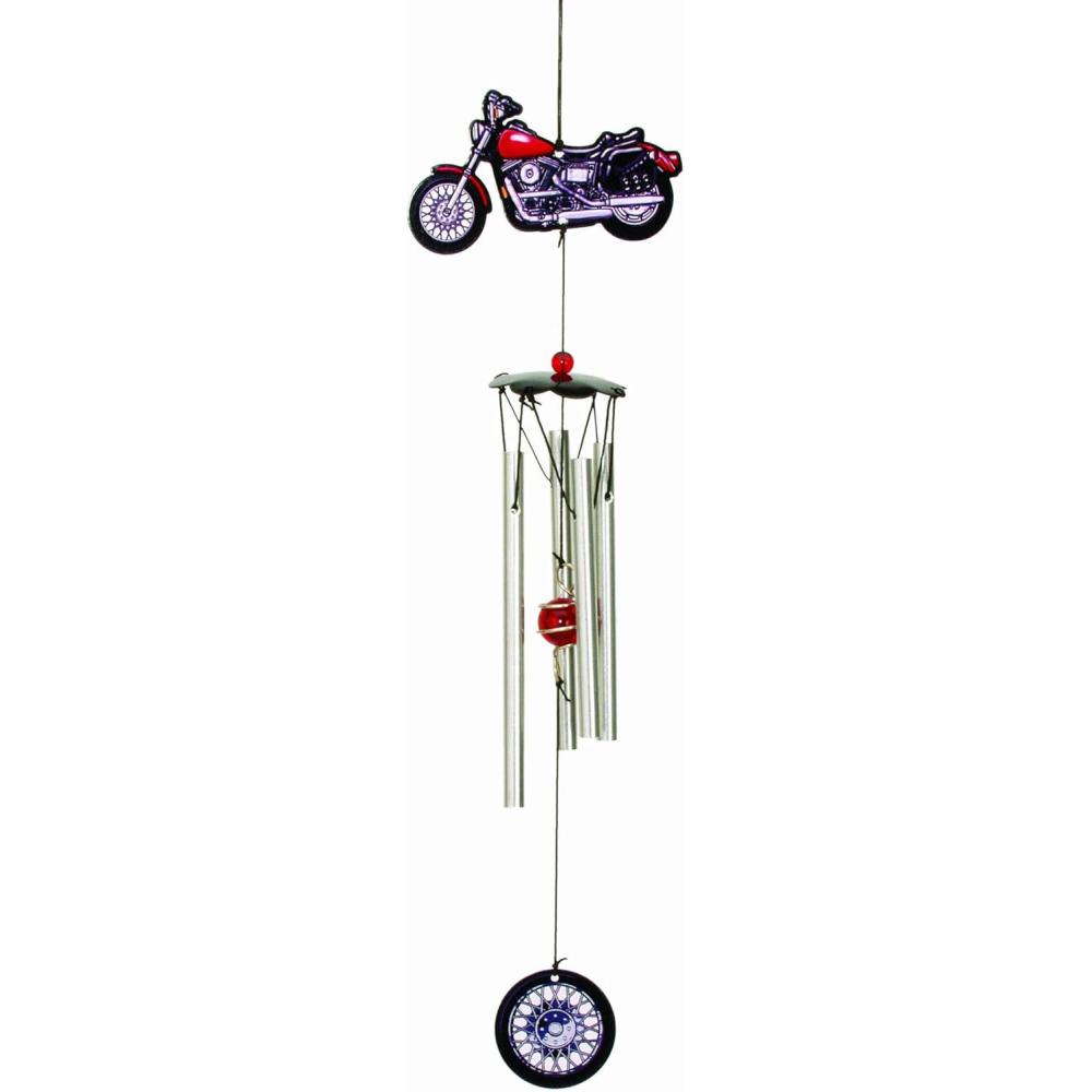 image:imageSpoontiques Horse Wind Chime  Outdoor Garden Dcor  Decorative Chimes for Yard Garden Backyard and Patio DecorationMetal Motorcycle