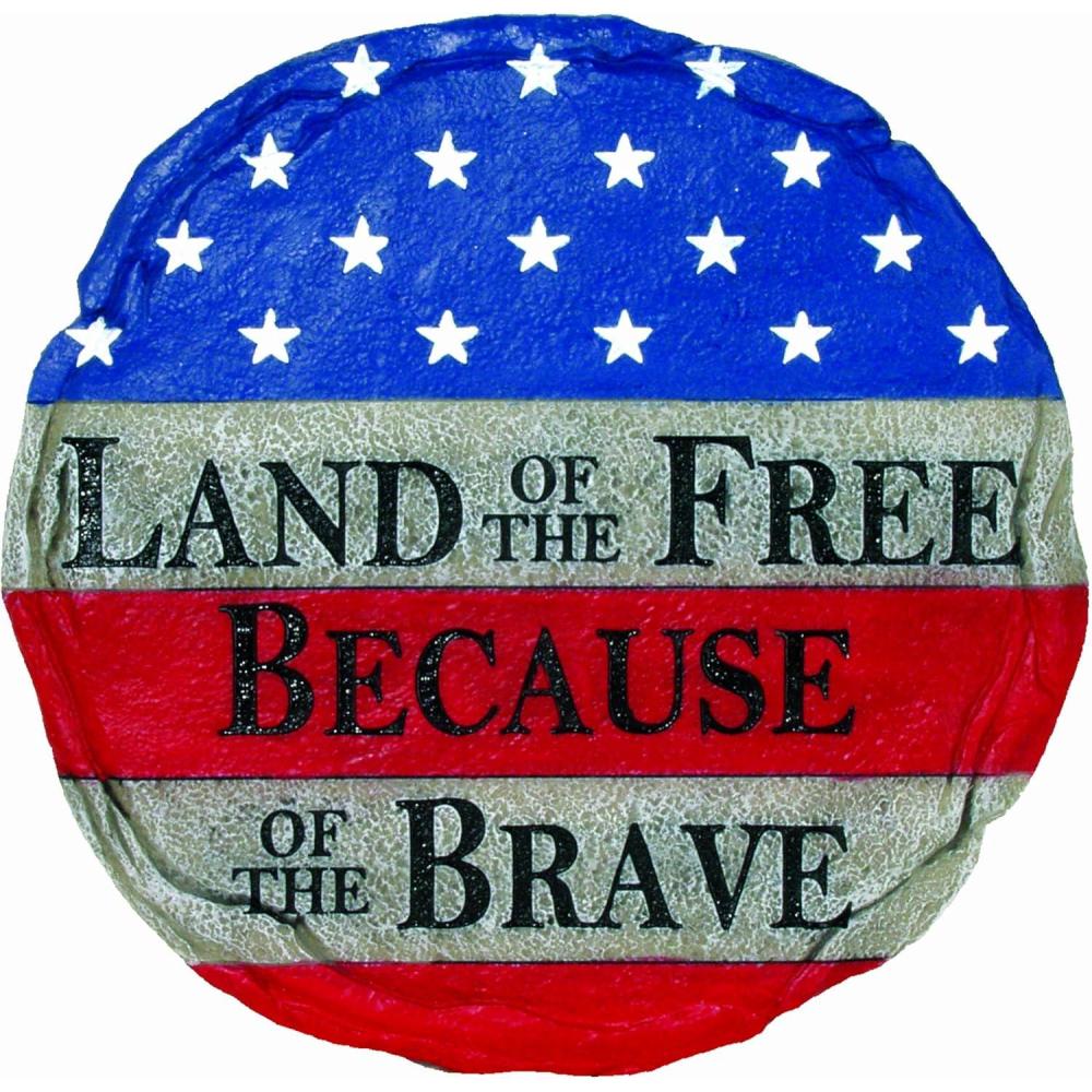 image:imageSpoontiques Land of The Free Stepping Stone one size