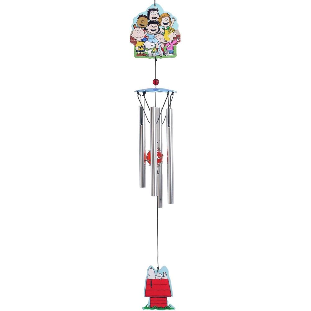 image:imageSpoontiques Peanuts Group Wind Chime Outdoor Garden Dcor Decorative Chimes for Yard Garden Backyard and Patio DecorationPeanuts Group