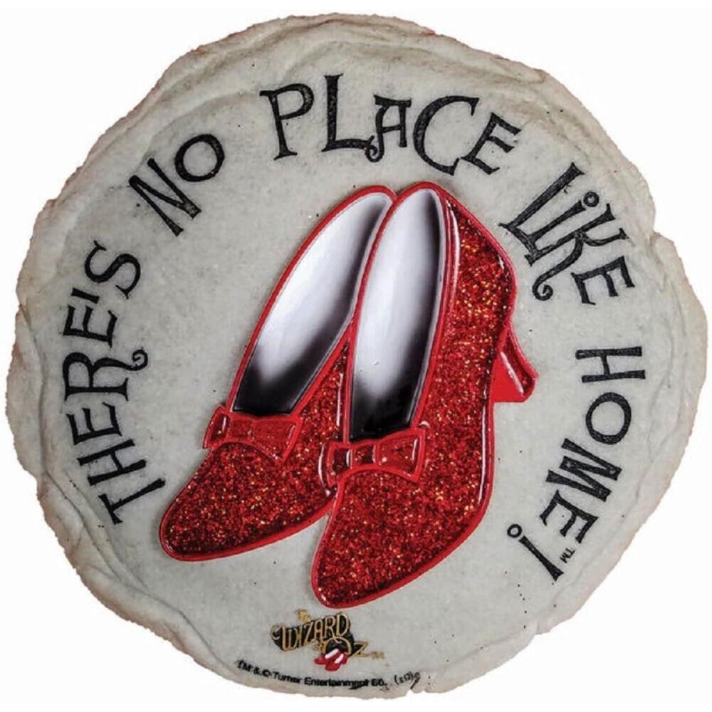 image:imageSpoontiques Ruby Slippers Stepping Stone  Wizard of Oz Decorative Garden Stone for Yard Patio Garden or Walkway  Outdoor or Indoor Home Decor