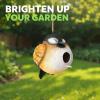 Spoontiques – Birdhouse – Garden Décor – Decorative Bird House for Yard and Garden Decoration – Hanging Novelty for Outdoor Patio – Birds/Tree Stump(Chickadee)