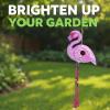 Spoontiques – Birdhouse – Garden Décor – Decorative Bird House for Yard and Garden Decoration – Hanging Novelty for Outdoor Patio – Flamingo Birdhouse(Flamingo)
