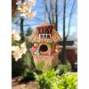 Spoontiques – Birdhouse – Garden Décor – Decorative Bird House for Yard and Garden Decoration – Hanging Novelty for Outdoor Patio – Flamingo Birdhouse(Tiki Bar)