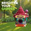 Spoontiques – Birdhouse – Garden Décor – Decorative Bird House for Yard and Garden Decoration – Hanging Novelty for Outdoor Patio – Gnome Birdhouse(Fairy Cottage)