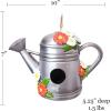 Spoontiques – Birdhouse – Garden Décor – Decorative Bird House for Yard and Garden Decoration – Hanging Novelty for Outdoor Patio – Gnome Birdhouse(Watering Can)