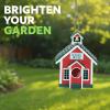 Spoontiques – Birdhouse – Garden Décor – Decorative Bird House for Yard and Garden Decoration – Hanging Novelty for Outdoor Patio – Outhouse Birdhouse(School House)