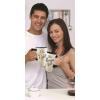 Spoontiques – Ceramic Travel Coffee Mug with Lid and Handle – Spill Proof Lid – Double Walled Mug for Hot and Cold Beverages – Microwave and Dishwasher Safe – Gilmore Girls Travel Mug(Scooby Doo)