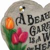 Spoontiques – Garden Décor – Grandma’s Garden Stepping Stone – Decorative Stone for Garden(Beautiful Garden)