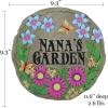 Spoontiques – Garden Décor – Grandma’s Garden Stepping Stone – Decorative Stone for Garden(Nana’s Garden)