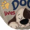 Spoontiques – Garden Décor – Grandma’s Garden Stepping Stone – Decorative Stone for Garden(Spoiled Rotten Dog)