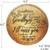 Spoontiques – Garden Décor – Memory Grandpa Stepping Stone – Decorative Stone for Garden(Goodbyes)