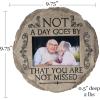 Spoontiques – Garden Décor – Memory Grandpa Stepping Stone – Decorative Stone for Garden(Memory Grandpa)