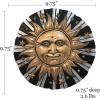 Spoontiques – Garden Décor – Sunflower Stepping Stone – Decorative Stone for Garden(Sunface)