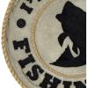 Spoontiques – Garden Décor -Mermaids Welcome Stepping Stone – Decorative Stone for Garden(I’d Rather Be Fishing)