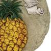 Spoontiques – Garden Décor -Mermaids Welcome Stepping Stone – Decorative Stone for Garden(Pineapple)