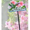 Spoontiques – Hummingbird Garden Stake – Garden Décor – Decorative Stake for Lawn and Yard – Multicolored