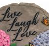 Spoontiques 13238 Live Laugh Love Stepping Stones, Multicolored