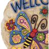 Spoontiques 13262 Butterfly Stepping Stone(Welcome Butterfly)