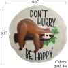Spoontiques -Garden Décor – Turtle Stepping Stone – Decorative Stone for Garden(Sloth)